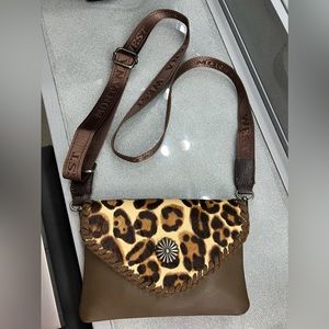Montana West Faux Hide Crossbody